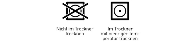 Drying symbols