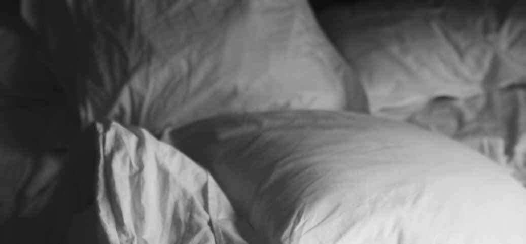 Linge de lit blanc