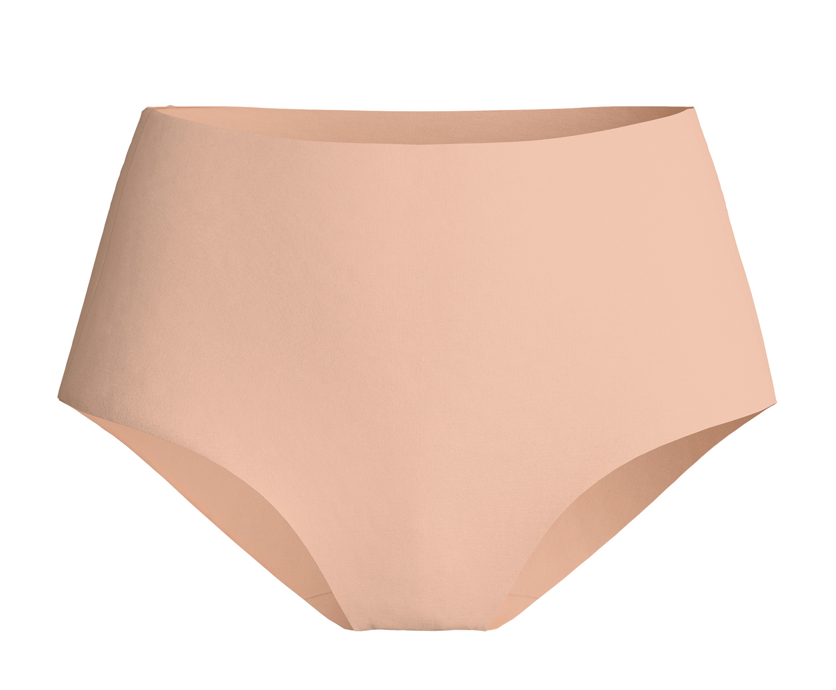 cut-out image - nude high waisted bief