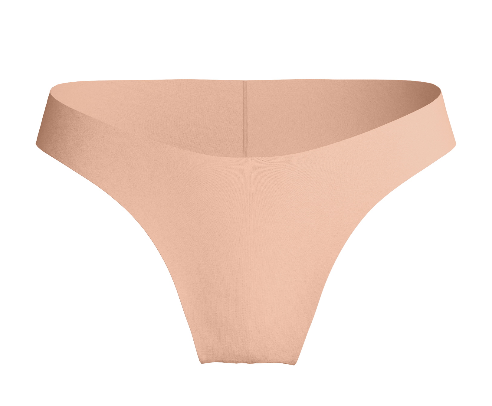 cut-out image - nude seamless briefs