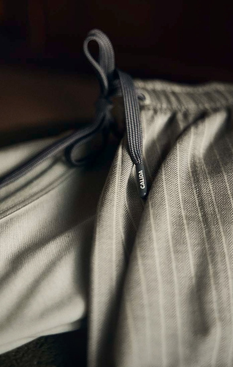 Pyjama bottoms with side pockets from the RMX SLEEP LEISURE range in green